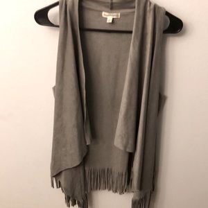 No sleeve vest cowgirl coverup